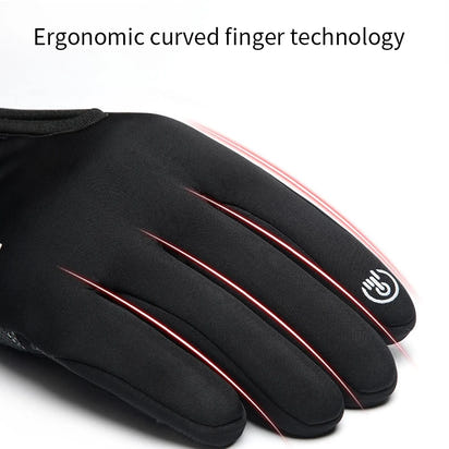 Winter Thermal Waterproof Motorcycle Gloves