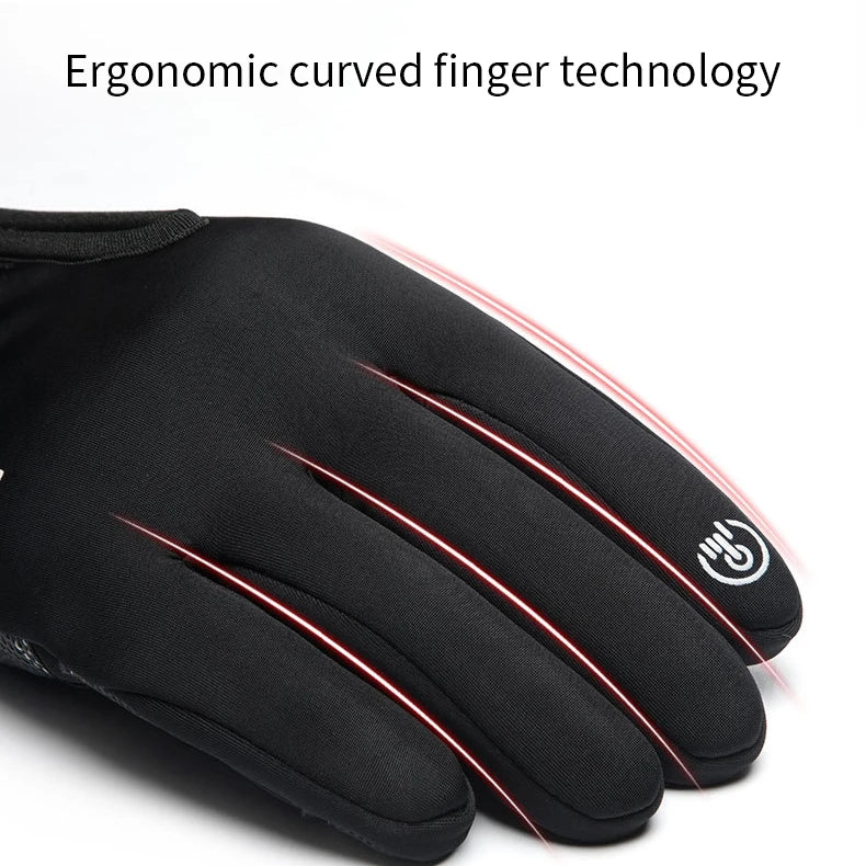 Winter Thermal Waterproof Motorcycle Gloves