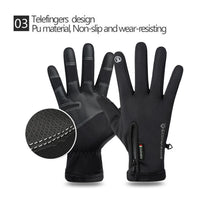 Winter Thermal Waterproof Motorcycle Gloves