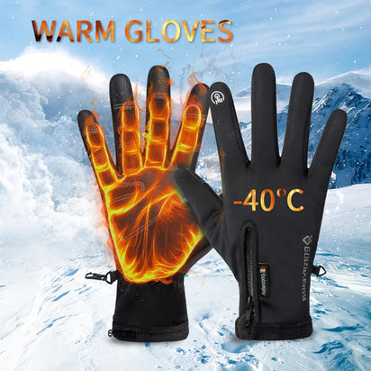 Winter Thermal Waterproof Motorcycle Gloves